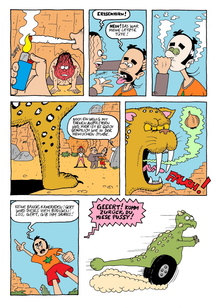Comic: Zeitreise in die Urzeit 16