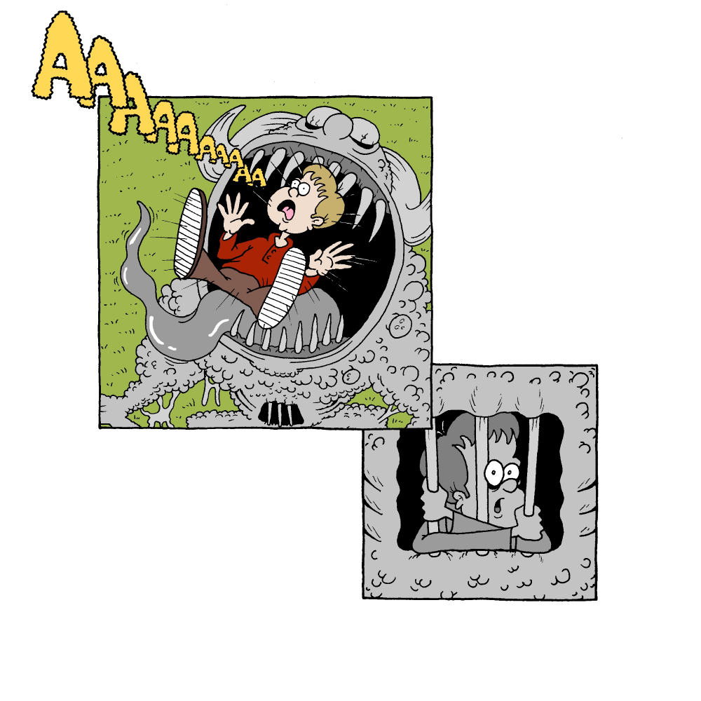 Comic: Der Käfig II 3