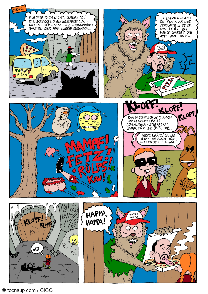 Comic: Verfluchtes Schloss Schauerhügel 7
