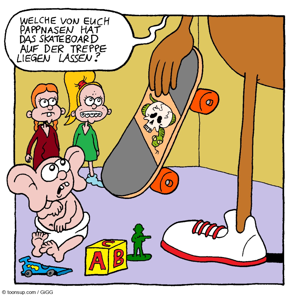 Cartoon: Saustall 1