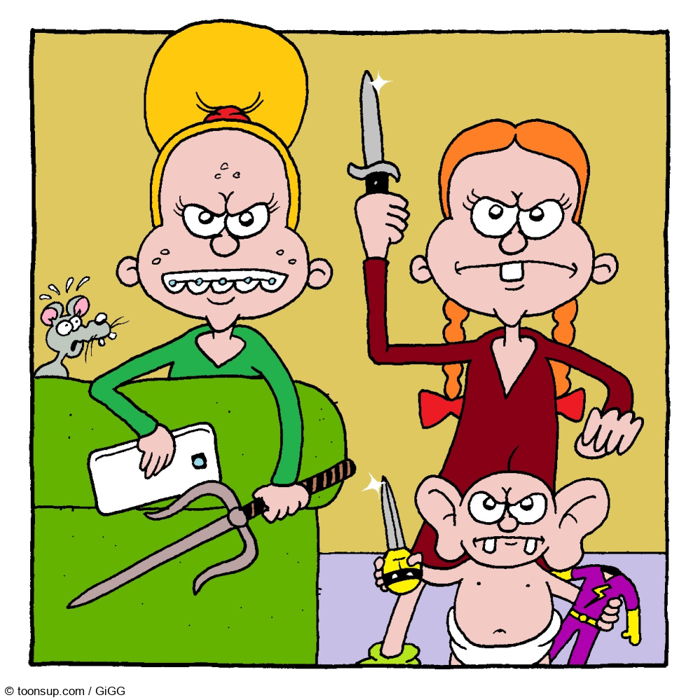 Cartoon: Autorität 2