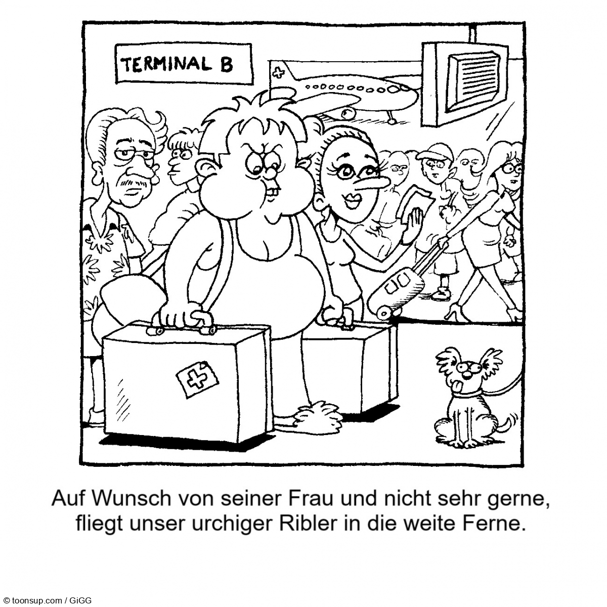 Comic: Rhy Ribler - In den Ferien 1