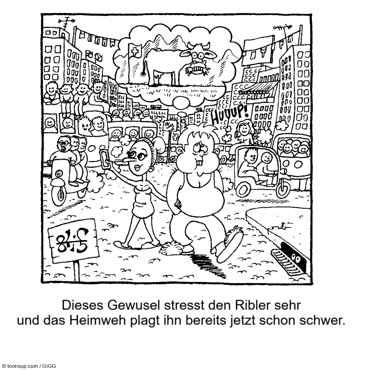 Comic: Rhy Ribler - In den Ferien 4