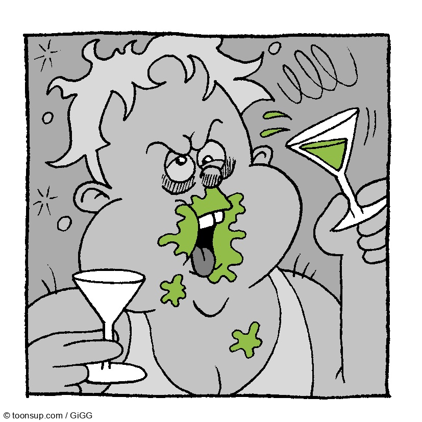 Cartoon: Rhy Ribler - Proscht 5