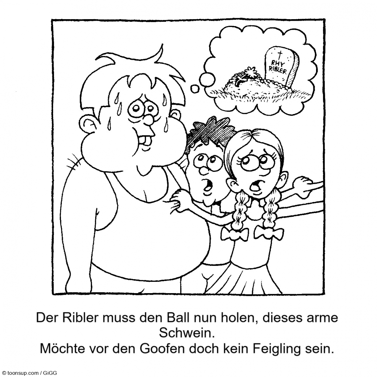 Cartoon: Rhy Ribler - Der Stier 3