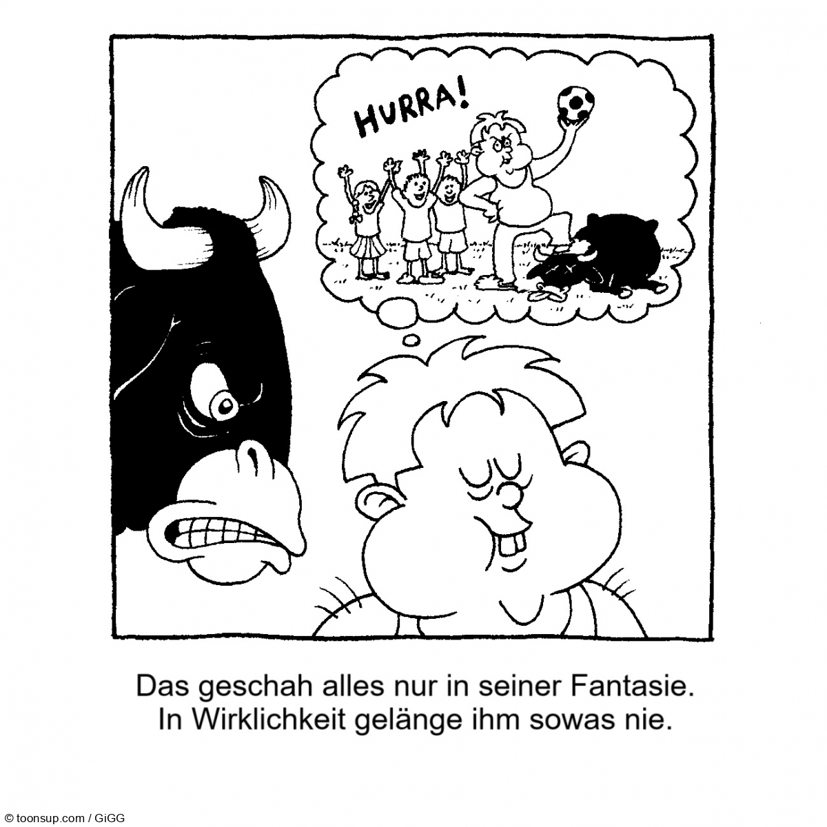 Cartoon: Rhy Ribler - Der Stier 5