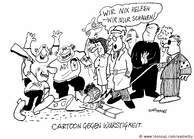 Cartoon: RACISMUS 1