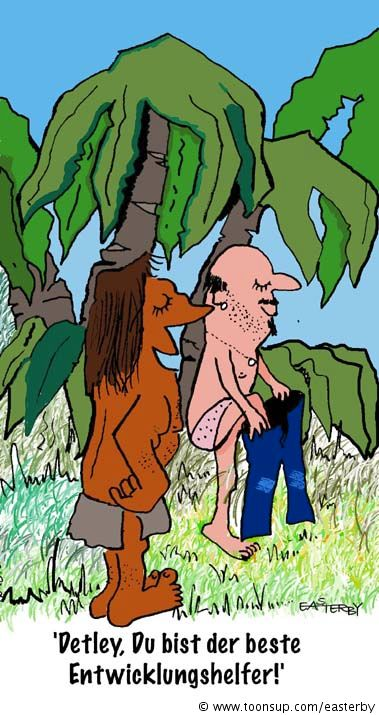 Cartoon: Entwicklungshelfer 1