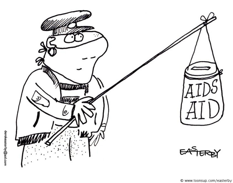 Cartoon: aids aid 1