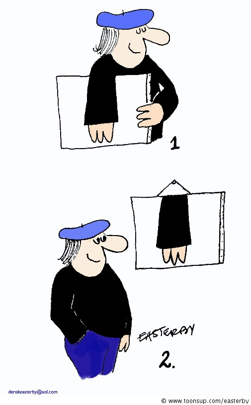 Cartoon: Artistic license 1