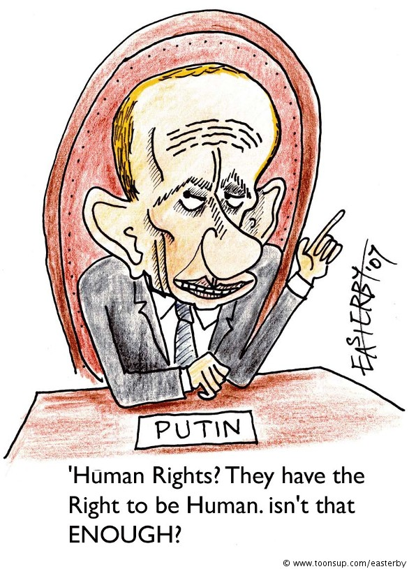 Cartoon: Human rights 1