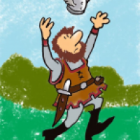 Flying warrior