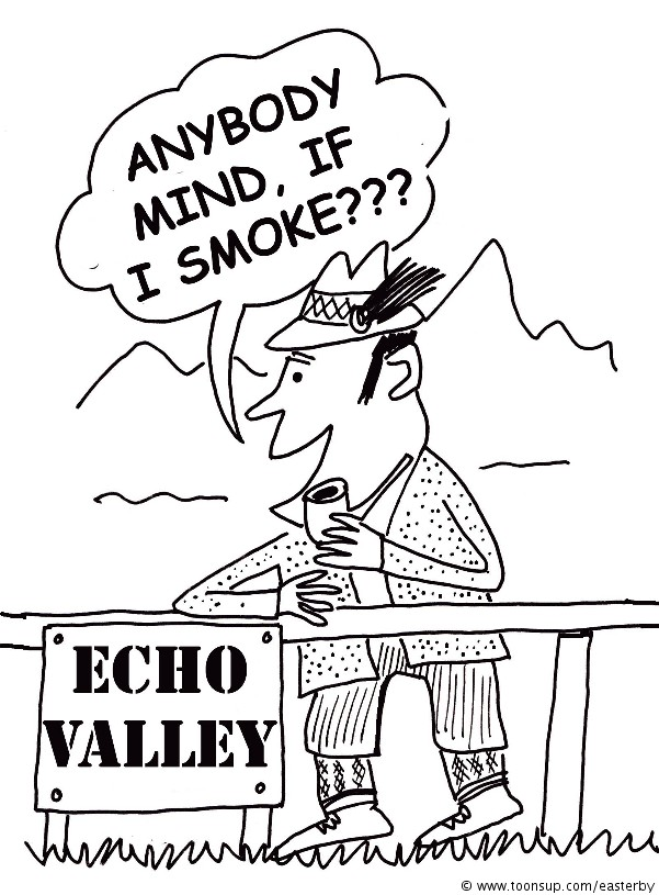 Cartoon: Smoke signals 14e 1
