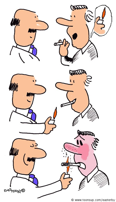 Cartoon: Smoke signals 17 1