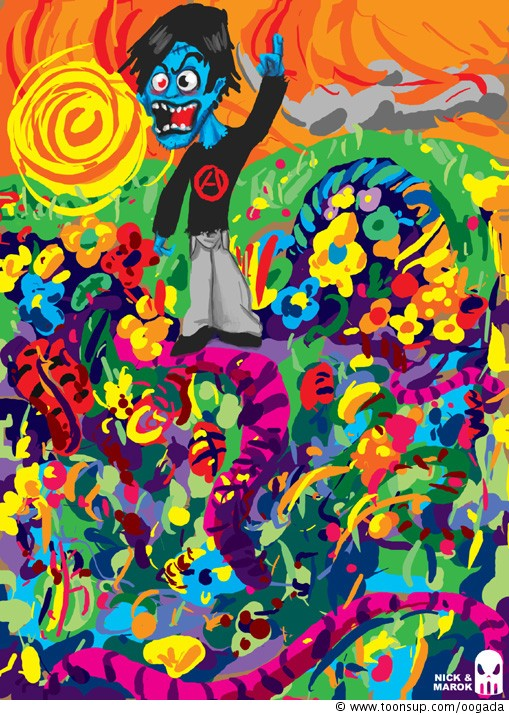 Illustration: nick im wunderland 1
