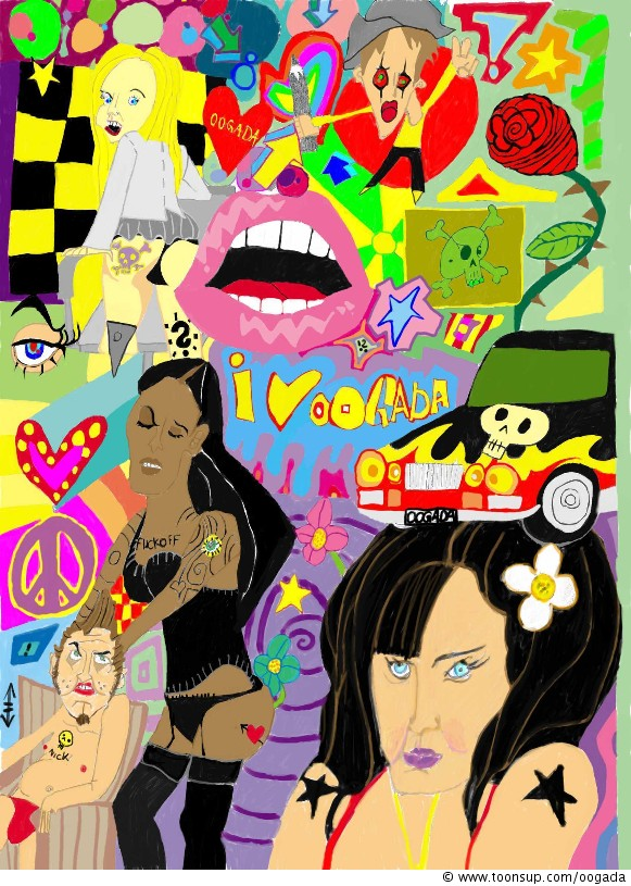 Illustration: i love oogada 1