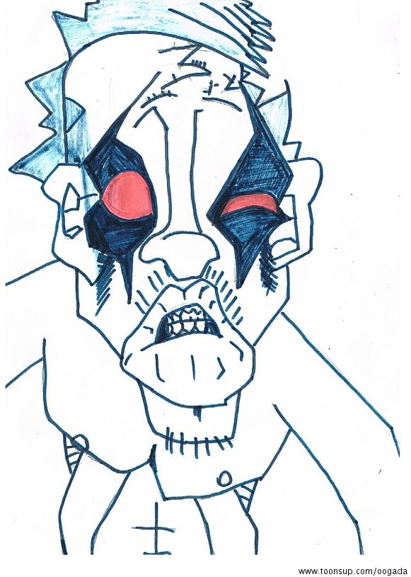 Caricature: ich als lobo 1