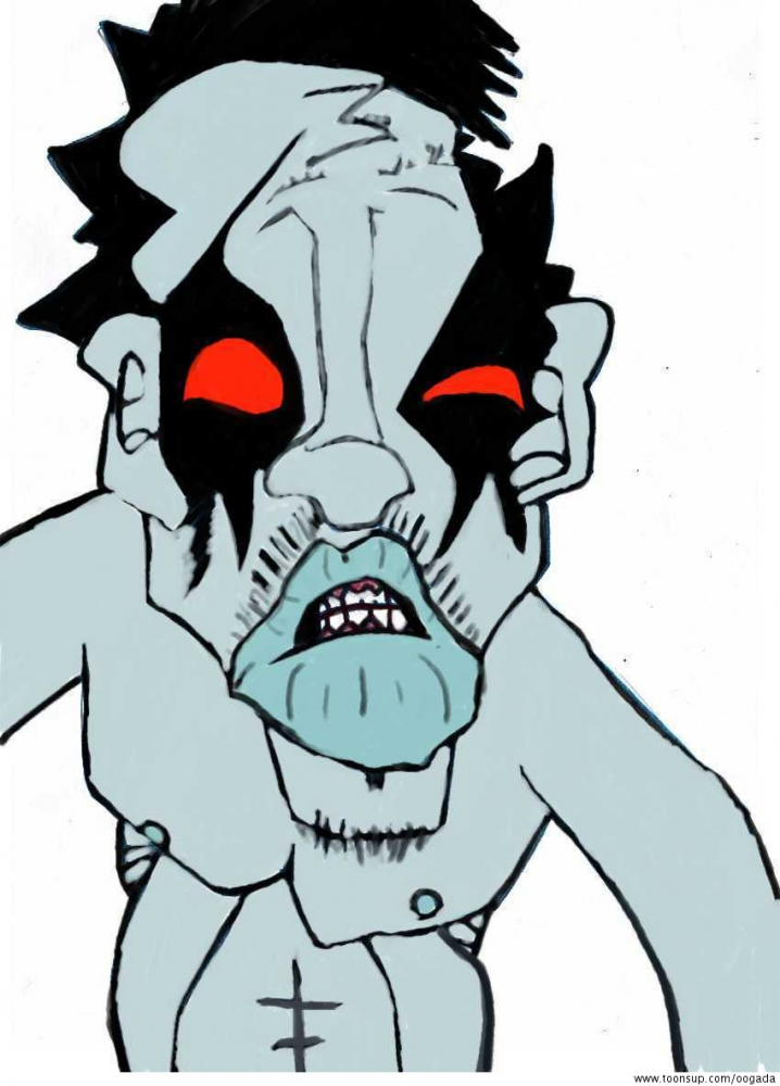 Caricature: ich als lobo 2
