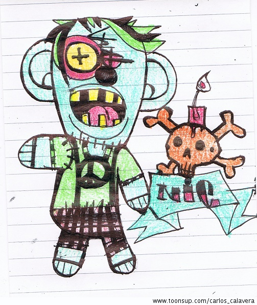 Illustration: killer puppe 1