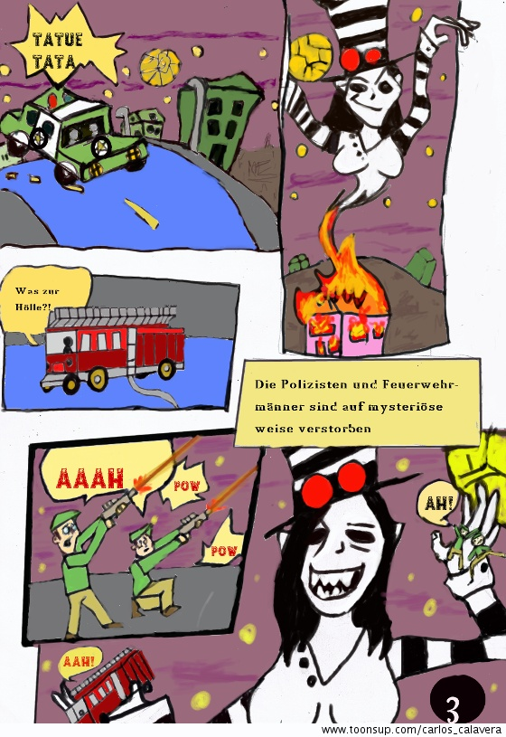 Cartoon: skull girls 1