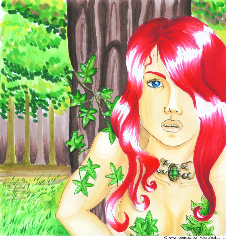 Illustration: Baumfrau 1