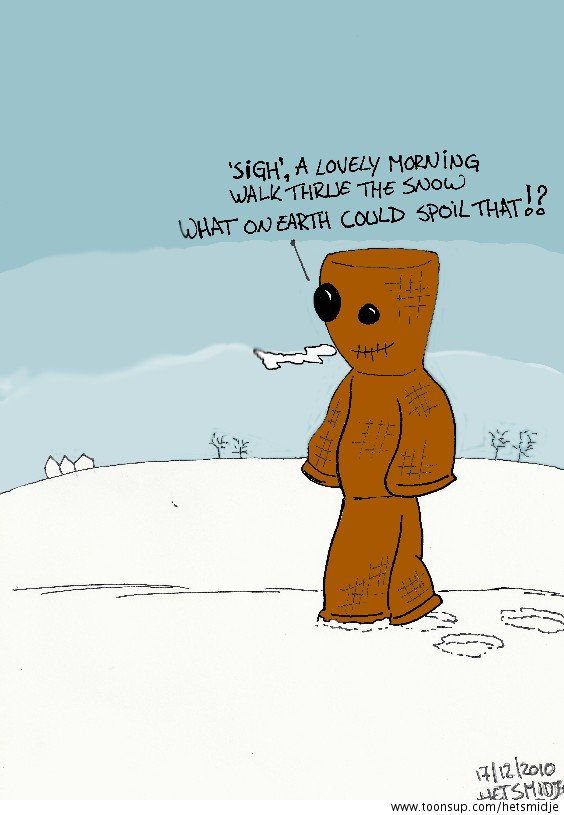 Comic: Snowball fight! 1