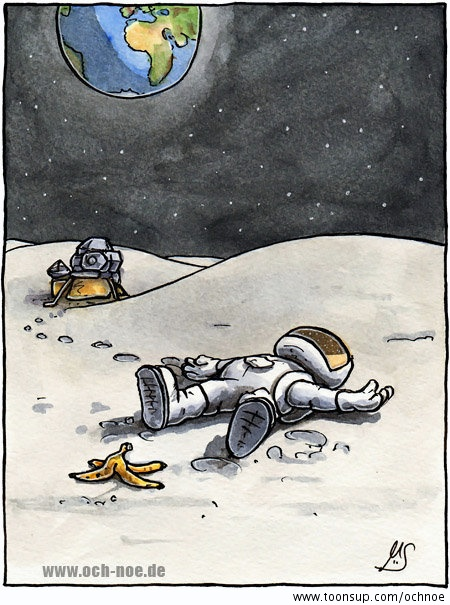 Cartoon: Dumm gelaufen 1