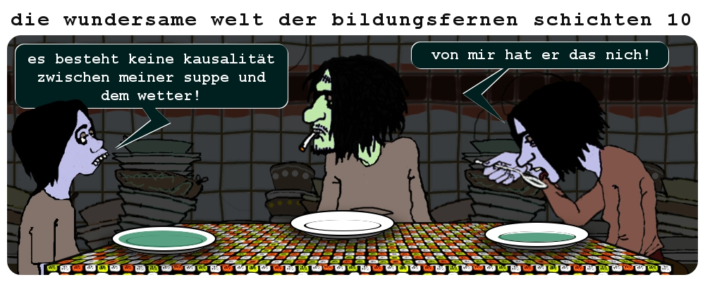 Comic: Die wundersame Welt der bildungsfernen Schichten 13