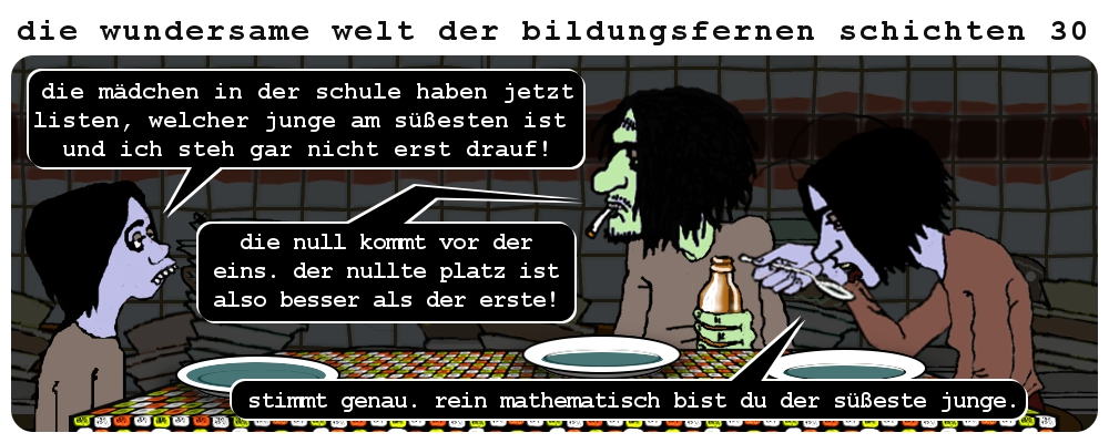Comic: Die wundersame Welt der bildungsfernen Schichten 42