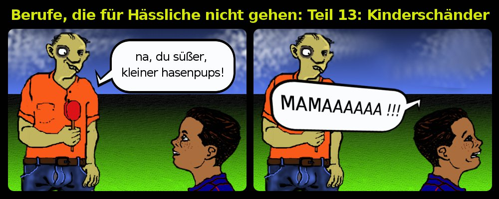 Comic: Berufe, die für Hässliche nicht gehen 13