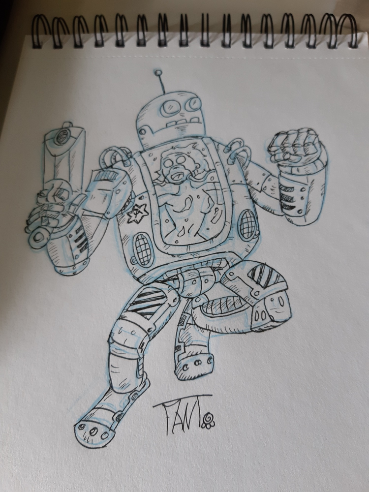 Illustration: Kleiner Skribbel 1