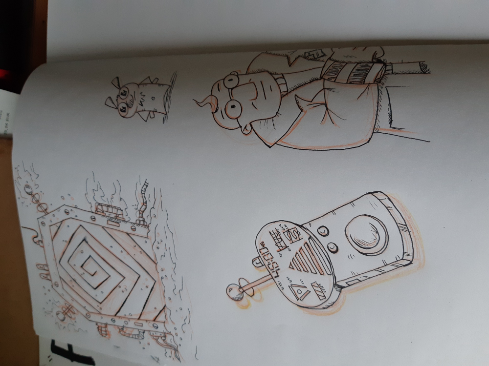Concept Art / Character Design: gescribble 3