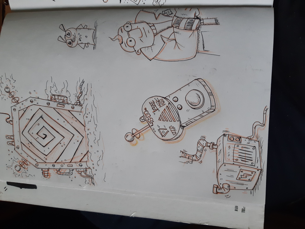 Concept Art / Character Design: gescribble 10