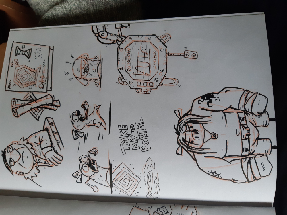 Concept Art / Character Design: gescribble 11