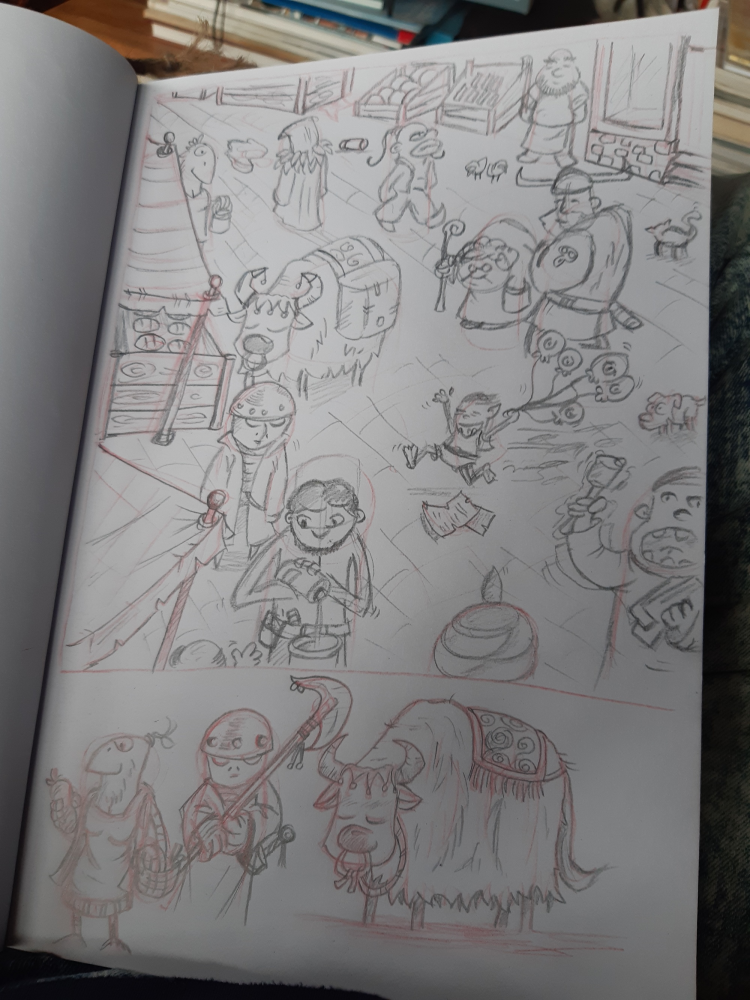 Concept Art / Character Design: gescribble 14