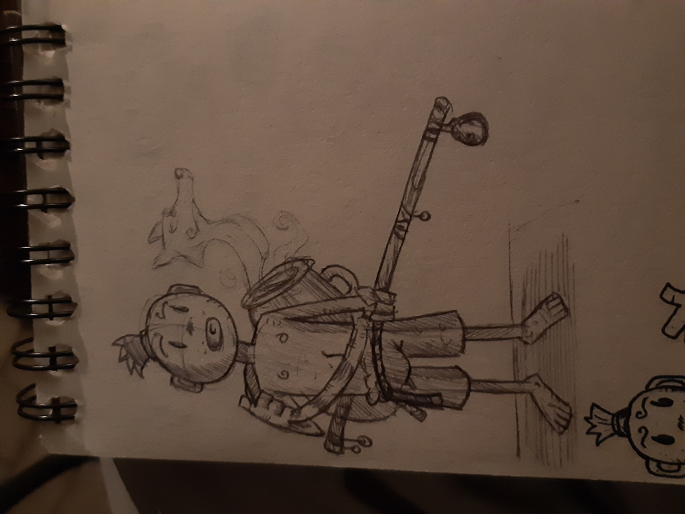Concept Art / Character Design: Skribbel 1