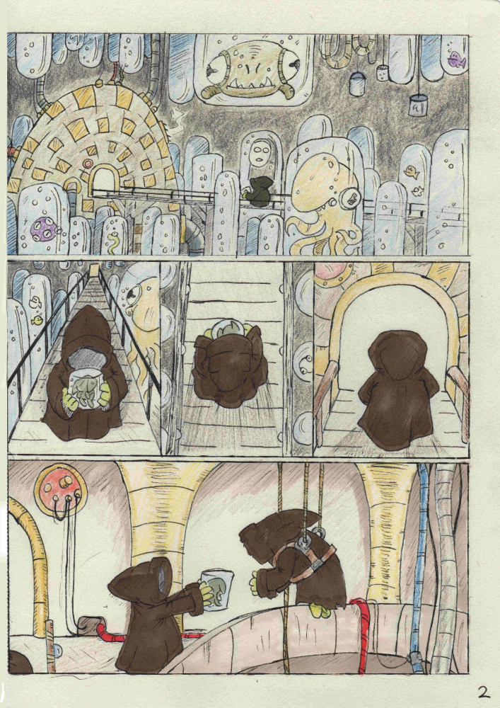 Comic: Projekt x (WIP titel) 2