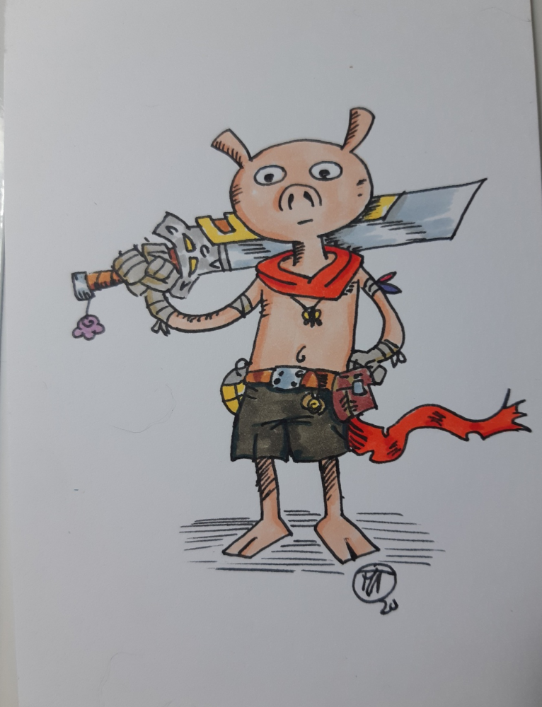 Concept Art / Character Design: Hog 2020/09 1