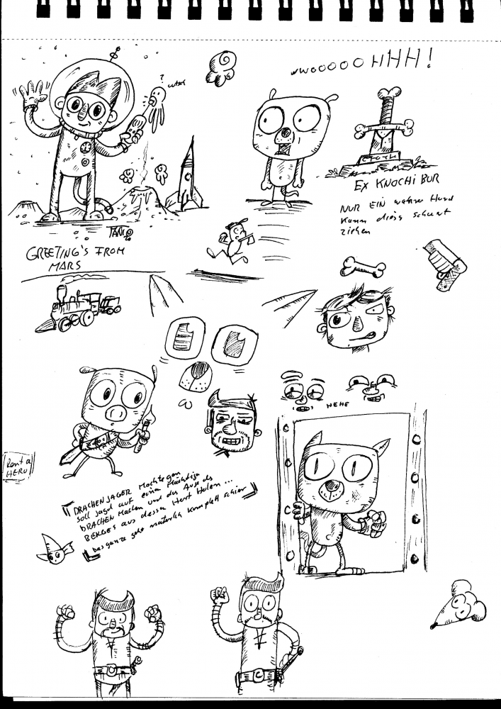 Concept Art / Character Design: Skribbel 2