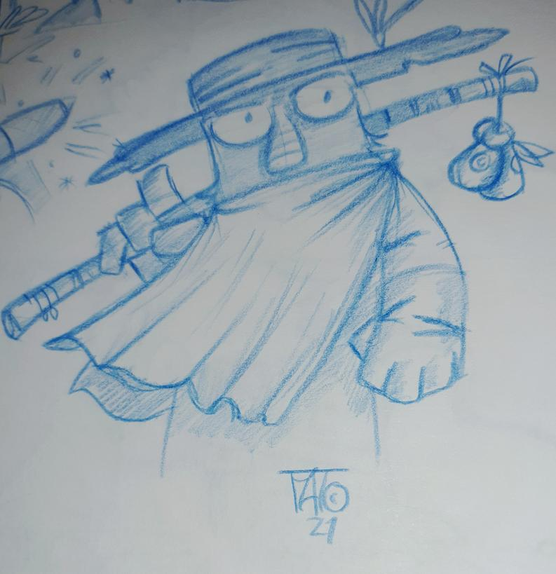 Concept Art / Character Design: neuer Held ? 1