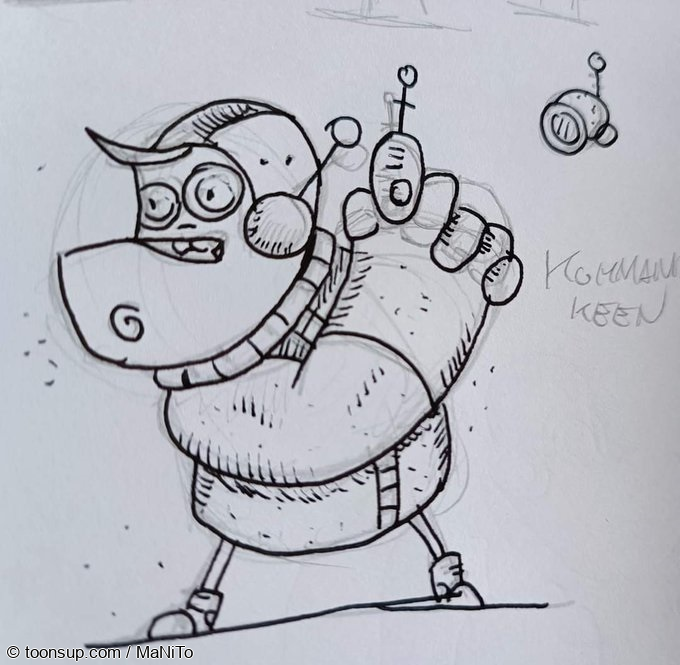 Illustration: Kommander Keen 1