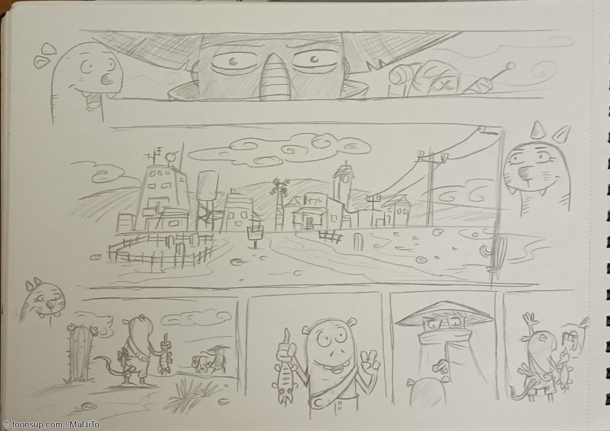 Comic: Scribble Opening 1