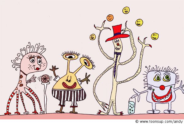 Illustration: Monsterparade 1