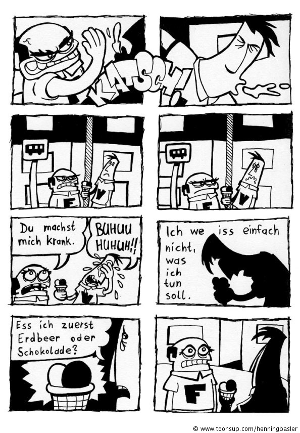 Comic: Frustrationsmann und Verzweifeltjunge 6