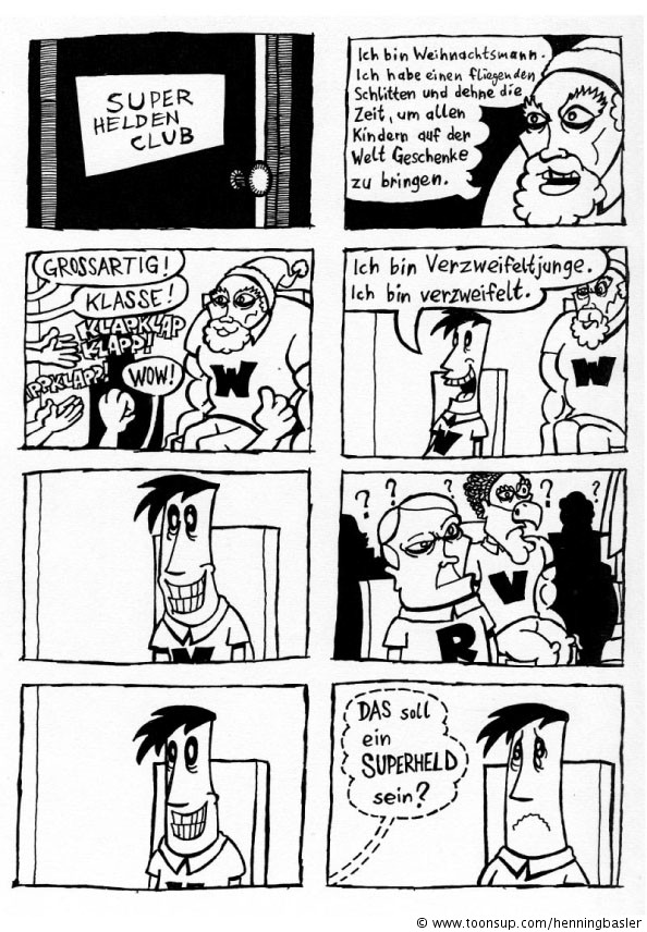 Comic: Frustrationsmann und Verzweifeltjunge 15