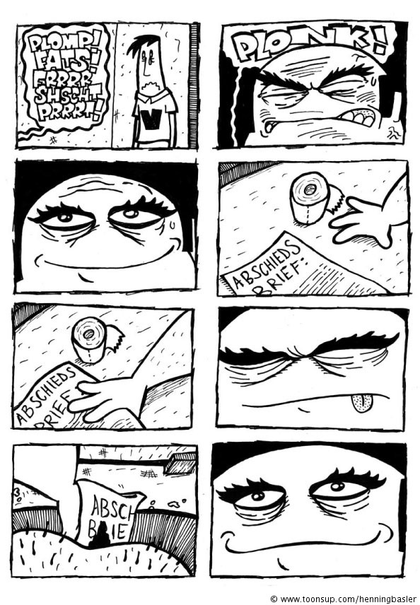 Comic: Frustrationsmann und Verzweifeltjunge 19