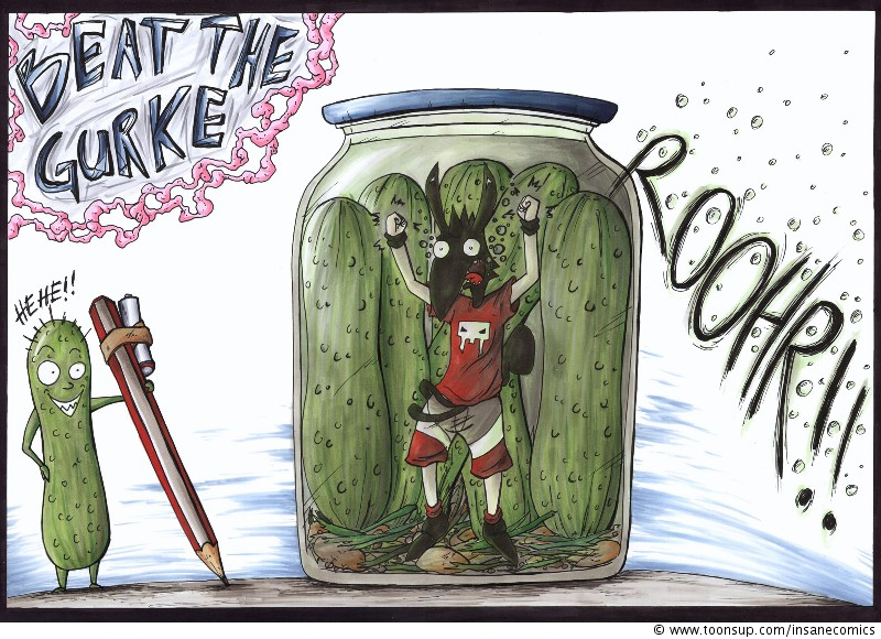 Comic: Beat The Gurke! 1