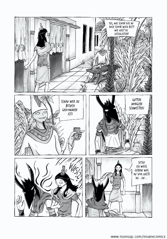 Comic: Seth Io Erbeth Kapitel 3 - Der Traum - 4