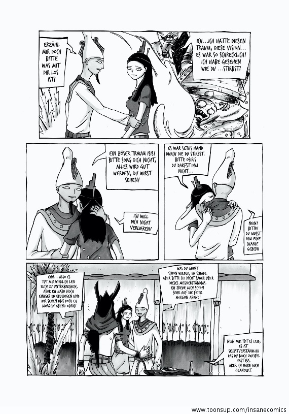 Comic: Seth Io Erbeth Kapitel 3 - Der Traum - 6