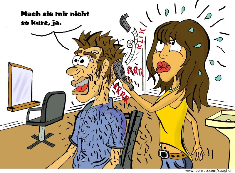 Illustration: Bitte nicht so kurz 1